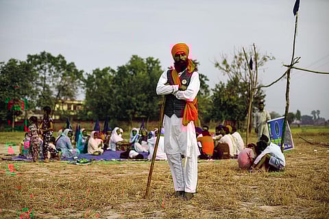 तरनतारन जिले के कोहाड़का गांव में शामलात भूमि से भूखंड की मांग को लेकर पिछले आठ महीनों से दलितों का विरोध प्रदर्शन जारी है (सभी फोटो: विकास चौधरी / सीएसई)