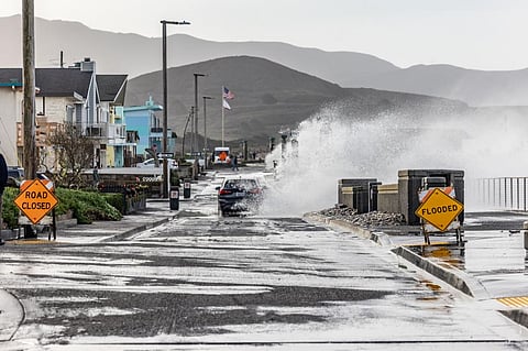 Bomb cyclones and atmospheric rivers caused fierce rainstorms that brought flooding to California in January 2023. Photo: iStock
