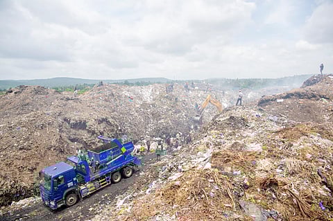 Waste generation in Dar-es-Salaam has tripled in the past 16 years and all the waste collected eventually ends up in the Pugu dumpsite. Photo: Serengeti bytes