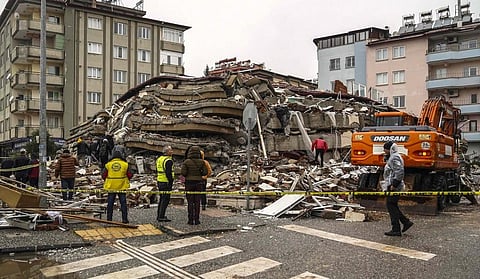 Earthquake footage shows Turkey’s buildings collapsing like pancakes. An expert explains why