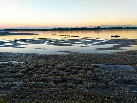 River bank erosion in Majuli, Assam has led to the inaccessibility of glutinous clay that is extracted for pottery. Photo: Abhinav Sankar Goswami