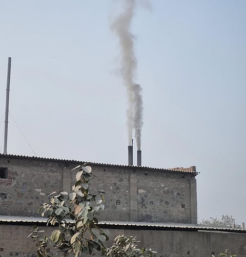 Chemical factory in Matsya Industrial Area in Alwar. Photo: Sowmiya Kannappan