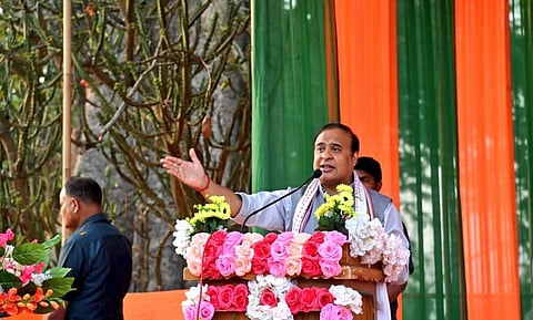 Assam Chief Minister Himanta Biswa Sarma. Photo: @himantabiswa / Twitter