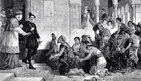 Gitanos seek protection from King Philip III of Spain. Photo: iStock