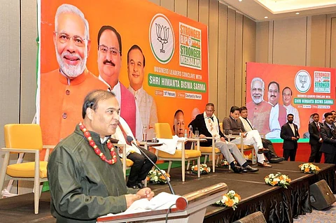 Under instructions from Chief Minister Himanta Biswa Sarma, the state police have reportedly arrested 3,041 people, including 93 women, in 4,074 registered cases. Photo: @himantabiswa / Twitter
