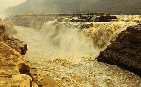 Hukou Falls on the Yellow River in China. Photo: iStock