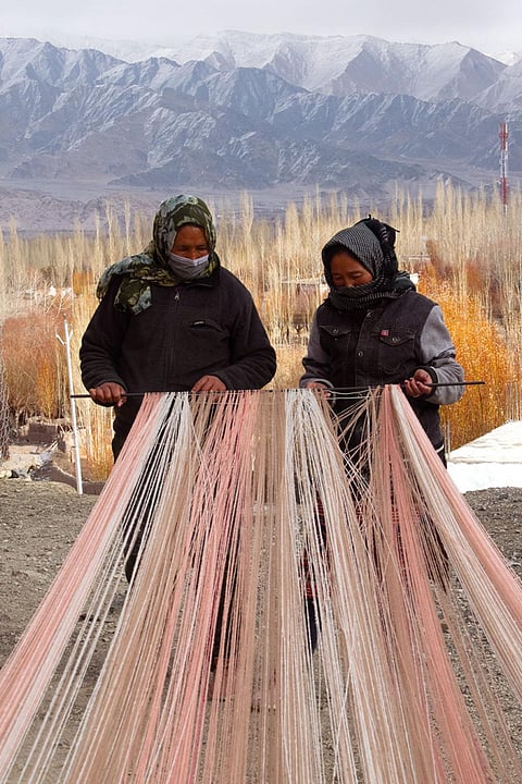 फोटो सौजन्य: लूम्स ऑफ लद्दाख