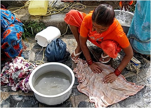 Despite its huge demand for precious time and its impact on women’s health and hygiene, the need to improve the laundry process has been largely overlooked. Photo: MetaMeta