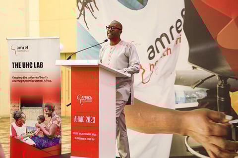 Africa contributes less than 3 per cent of global greenhouse gases, but the impact of global warming has no discount for the continent, Chief Executive of Amref Health Africa Githinji Gitahi stated. Photo: @SPARC_Africa / CSE