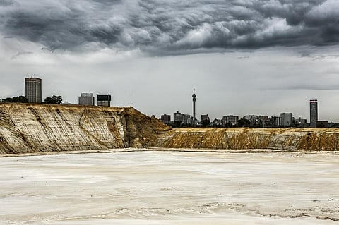 An abandoned gold mine in Johannesburg, South Africa. Photo: Mark Lewis/Wake Up, This Is Joburg