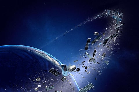 Over 100 trillion untracked pieces of old satellites are circling the planet. Photo: iStock