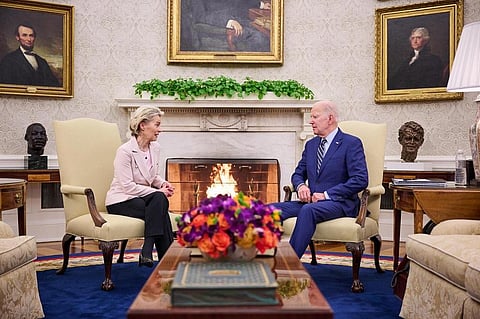 On March 10, a joint statement by US President Biden and EU Commission President von der Leyen stated that they “intend to immediately begin negotiations on a targeted critical minerals agreement”. Photo: @vonderleyen / Twitter
