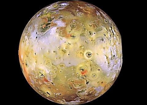 Io has volcanism. Photo: NASA/JPL/University of Arizona