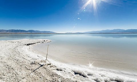 The Great Salt Lake near Salt lake City in Utah, United States. Photo: iStock