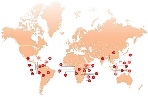 भारत सहित पूरी दुनिया में सिकुड़ रहे मेघवन अच्छे संकेत नहीं