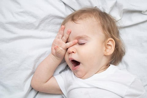 Watching this one-year old going to sleep might make you want to go to sleep too. Photo: Shutterstock