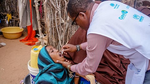 Without renewed political will and stepped-up efforts by governments, vaccination coverage in Africa will not return to pre-pandemic levels until 2027. Photo: WHO.