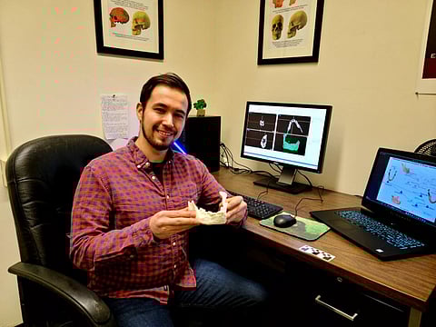 Close examination of digital and 3D-printed models suggested the fossil needs to be reclassified. Photo: Brian A Keeling