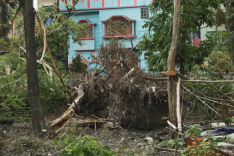 Super Cyclone Amphan hit in May 2020 ravaged almost the entirety of south Bengal, including Kolkata. Photo: iStock