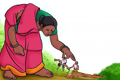 जंगल माफिया से निपटती "लेडी टार्जन" जमुना टुडू