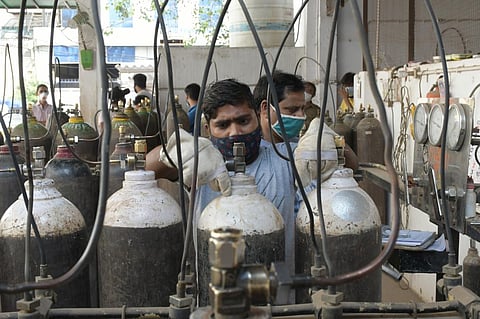 Hospitals battled to treat patients amid a chronic shortage of beds and medical oxygen during the second wave of COVID-19 cases in India. Photo: iStock