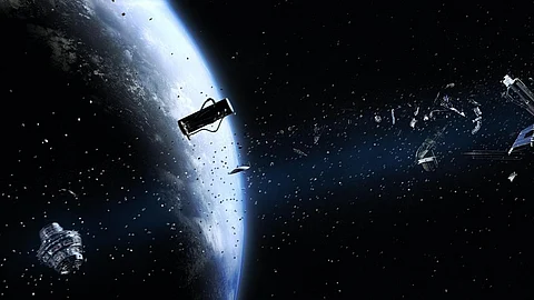 The number of satellite launches has shot up exponentially in the past decade. Representative image: iStock.