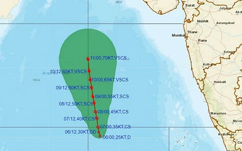 A map released by the IMD on June 6.