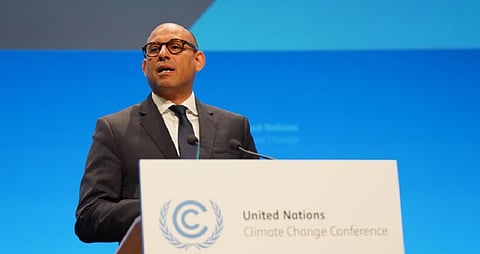 UN Climate Change Executive Secretary Simon Stiell at the Opening Plenary of the Bonn Climate Change Conference . Photo: UN Climate Change.