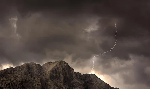 The higher Alps, where lightning activity was found to have amplified, experienced more pronounced heating than rest of Europe. Photo: iStock
