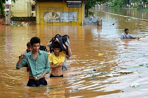 Assam floods. File photo: CSE