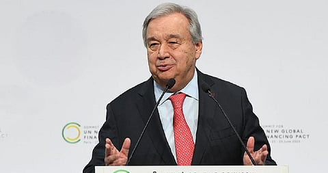 United Nations Secretary-General Antonio Guterres. Photo: UN.