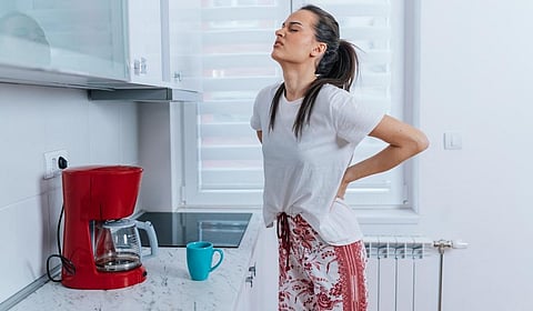 Worldwide, close to twice as many women as men report low back pain.