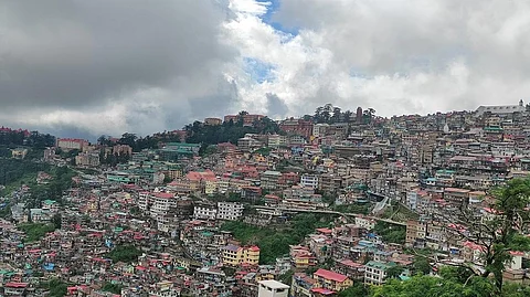 मॉनसून के चालू सीजन में शिमला में भारी नुकसान हुआ है। फोटो- रोहित पराशर