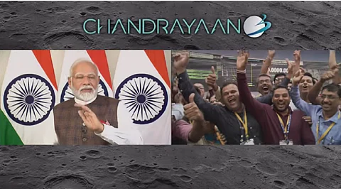 चांद पर पहुंचा भारत, चंद्रयान 3 सफल