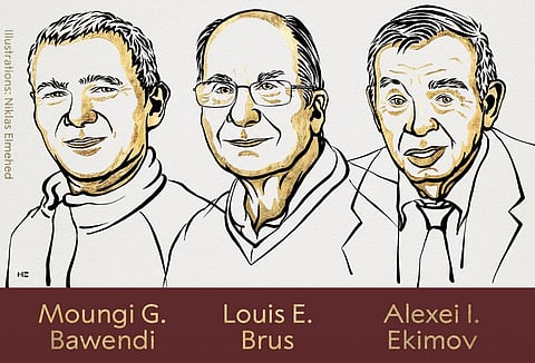 The winners of Nobel Prize in Chemistry, 2023. Photo: @NobelPrize / X (formerly Twitter)