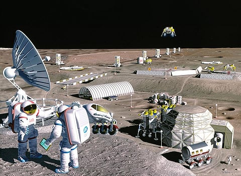 चंद्रयान-3 ने चंद्रमा के दक्षिणी ध्रुव पर सल्फर की मौजूदगी की जानकारी दी है। इससे हम भविष्य में चंद्रमा के बनने और विकसित होने और उसके भूगोल की कहानी को समझ सकते हैं। फोटो: नासा