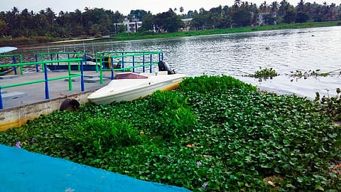 A flood mitigation project titled Operation Anantha included a breakwater at Veli so that excess water from Akkulam lake (in pic) would drain out to the sea through the year. Photo: iStock