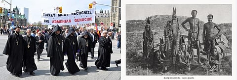 Why did Pope Francis christen the Armenian Genocide as the first genocide of the 20th century although British author David Olusoga pointed out that the actions of General Lothar Von Trotha in German Southwest Africa against the Herero and the Nama held that notorious title. Photos: iStock