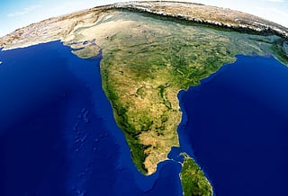 A map showing the Arabian Sea, Bay of Bengal and Peninsular India. Credit: iStock