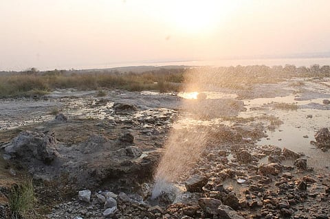 Chimbwatata Springs in Binga where the geothermal power plant is being developed. Photo: @Zimparks / x (formerly Twitter)