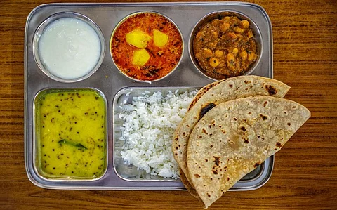 A traditional Indian Thali. Photo: iStock