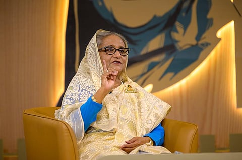 Awami League leader Sheikh Hasina will win a fourth consecutive term as prime minister but faces many formidable challenges. Photo: @albd1971 / X (formerly Twitter)