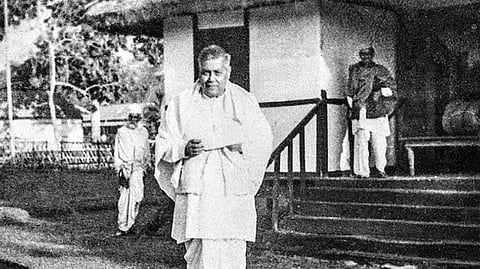 Assam's first Chief Minister, Gopinath Bardoloi. Photo from Sanjoy Hazarika's book, 'Strangers of the Mist'. Permission for reuse from author