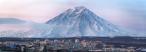 Petropavlovsk-Kamchatsky, the administrative center of Kamchatka Krai in the Russian Far East. Photo: iStock