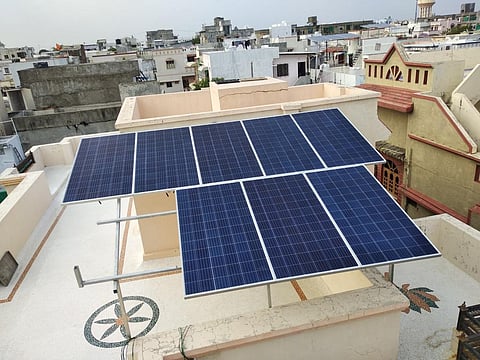 Centre's rooftop solar programme will enable 10 million households to obtain up to 300 units of free electricity every month. Photo: iStock