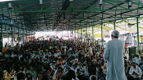 Farmers' protest in Delhi in 2021. File photo: Samyukt Kisan Morcha