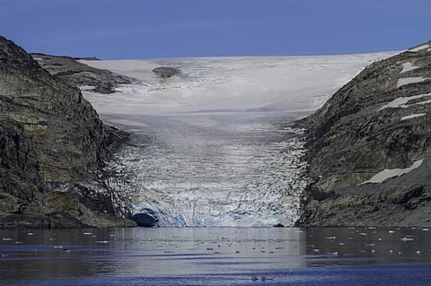 A glacier in Greenland. Photo: iStock