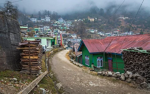 The town of Lachen in Sikkim. Photo: iStock