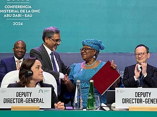 Photo shared by Ngozi Okonjo-Iweala, director-general of WTO on her X account,
@NOIweala