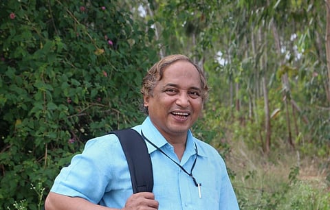 Professor T V Ramachandra from the Indian institute of Science, Bengaluru